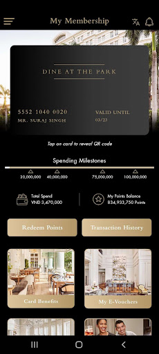 Dine at The Park Saigon