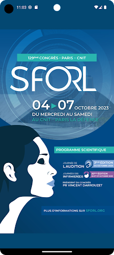 Android application SFORL 2023 screenshort