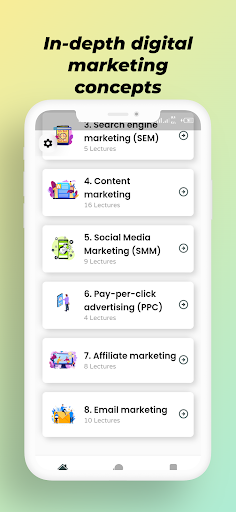 Learn Digital Marketing Screen 3