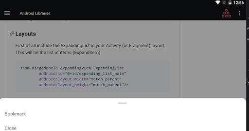 Screenshot of Cool Android Libraries