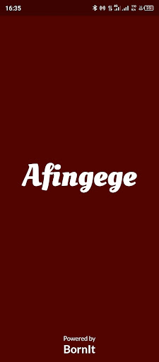 Android application Afingege screenshort