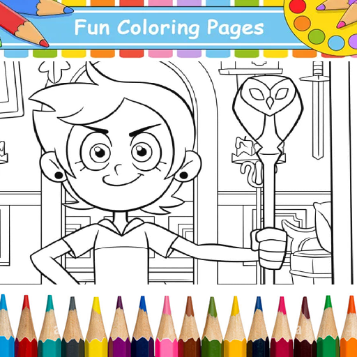 The Owl House Coloring Book