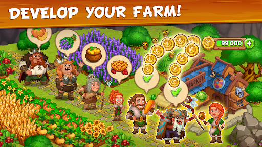 Vikings and Dragon Island Farm - Simulation - games
