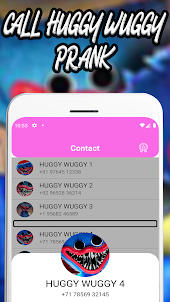 Huggy wuggy prank video call