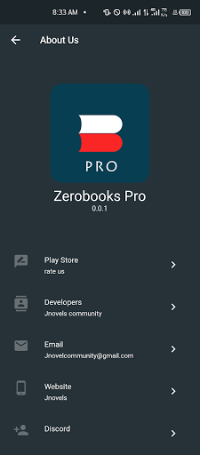 Zerobooks-pro screenshot 0