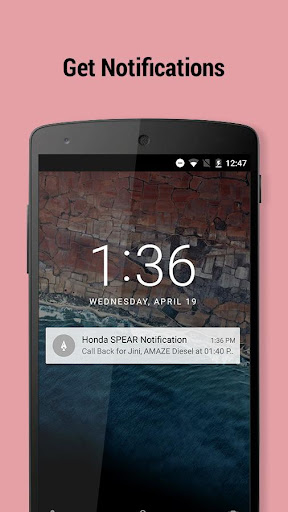 Android application SPEAR screenshort