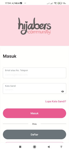 Hijabers Community Screen 3