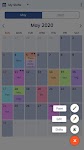 screenshot of Personal Work Shift Schedule &