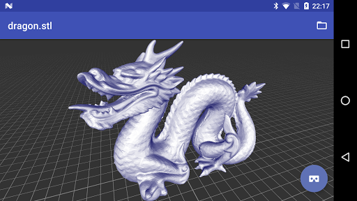 Android application 3D Model Viewer screenshort