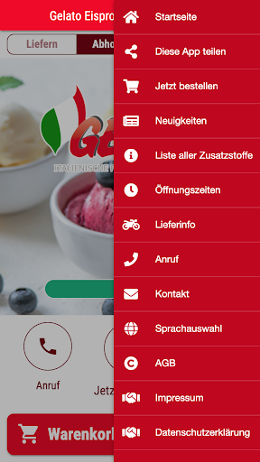 Gelato Eisproduktion Screen 3