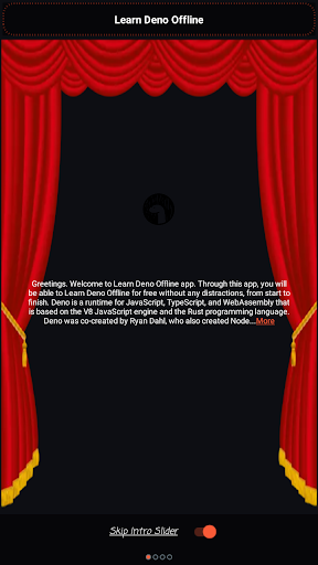 Android application Deno Web Framework screenshort