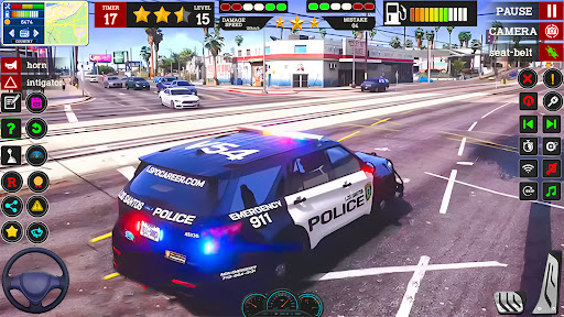 Police Cop Chase Racing 3D screenshot 0