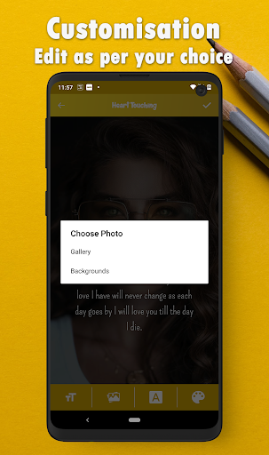 Status and Quotes Creator