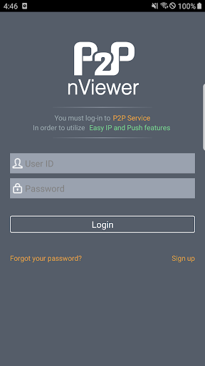 P2P nViewer Screen 2