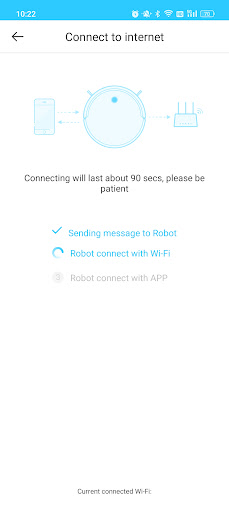 Android application BluebotXS Plus screenshort