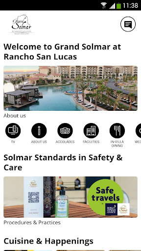 Android application Grand Solmar at Rancho San Luc screenshort