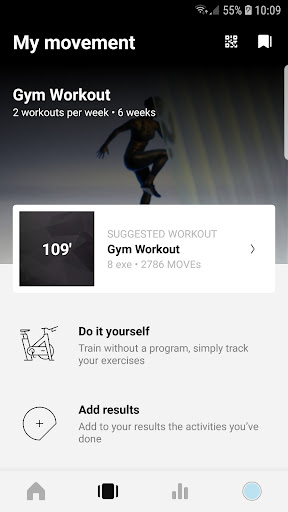 MyAlteaActive Screen 2