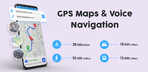 Live Earth Map: Route Planner