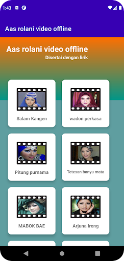 Android application Aas rolani video offline screenshort