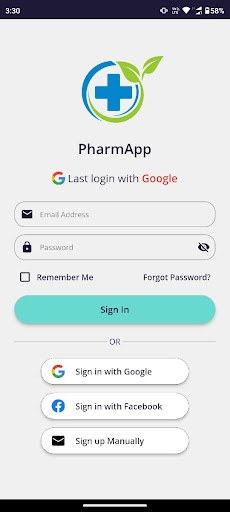 Android application PharmApp screenshort