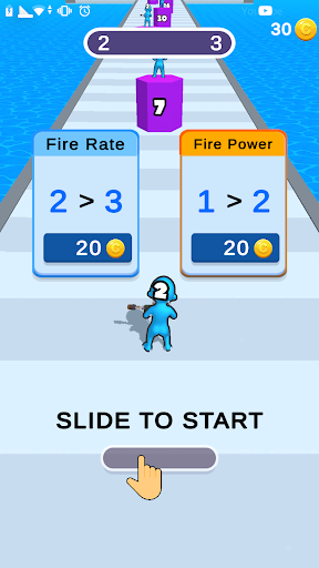Android application Merge Squad: 2048 Grabber Run screenshort