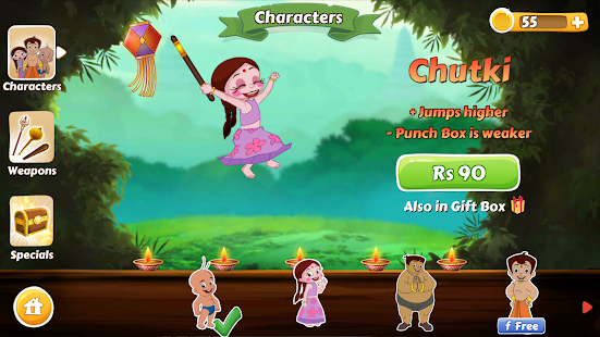 Chhota Bheem Race Game Screenshot