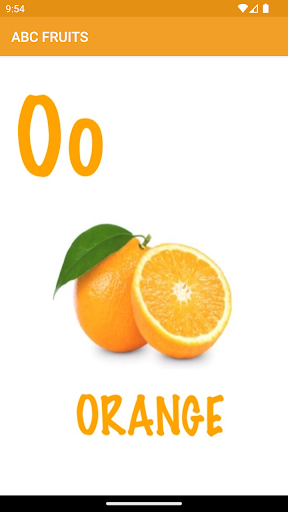 ABC Fruits Screen 3