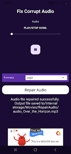 Repair Mp3 & Fix Corrupt Audio Screen 2