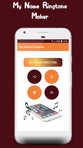 Android application My Name Ringtone Maker screenshort