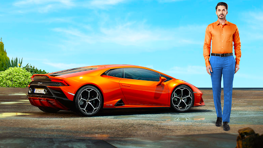 Android application Car Photo Frames and Editor screenshort