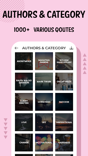 Android application Quote Maker screenshort