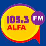Cover Image of Baixar Rádio Alfa FM 105.3  APK