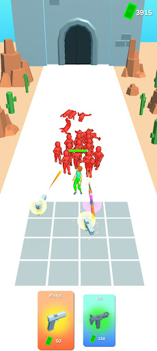 Android application Gun Defense - Merge Guns ! screenshort