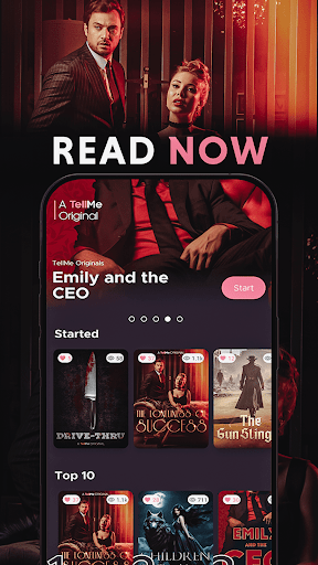 Android application TellMe Interactive Stories screenshort