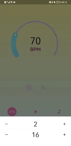 Metronome Go:tempo,bpm-counter