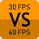 30 FPS vs 60 FPS - Androidアプリ
