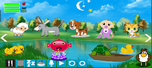 Android application Virtual Pet Talking Animals screenshort