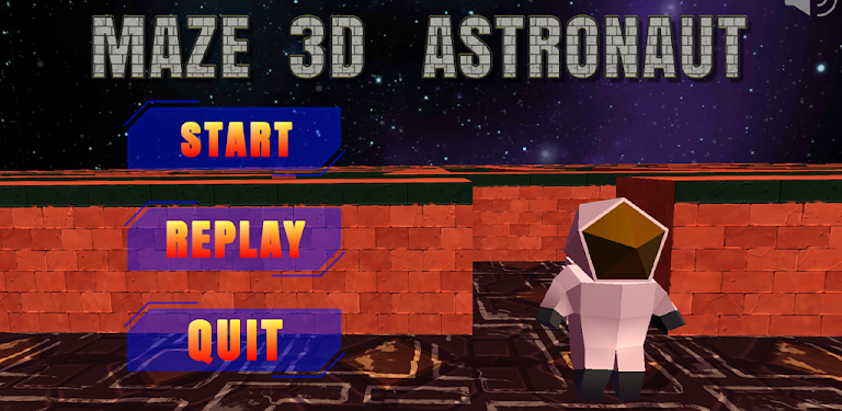 #1. Maze 3D Astronaut (Android) By: Mas Game