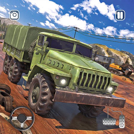 Army Passenger Jeep Driving 3D
