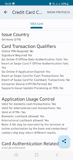 Credit Card Checker Screen 3