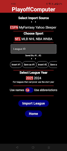 PlayoffComputer Screenshot 4 - AppWisp.com