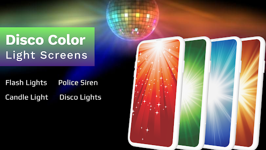 Disco Lights: Screen Lights
