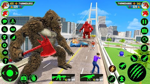 King Kong wild Gorilla Gamesのおすすめ画像2