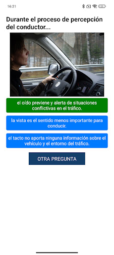 Examen Teórico de Conducir Screen 2