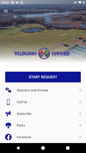 Android application Willingboro Connect screenshort