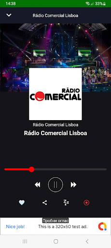 Radio Portugal Screen 3