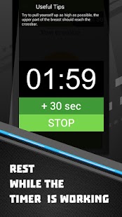 50 Pullups workout Be Stronger Screenshot