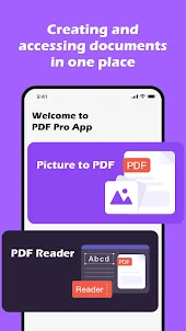 PDF Pro Reader - Image to PDF