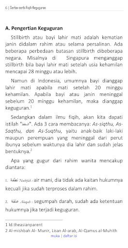 Serba-serbi Fiqih Keguguran Screen 3