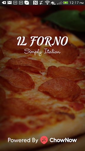 Android application Il Forno Restaurant screenshort